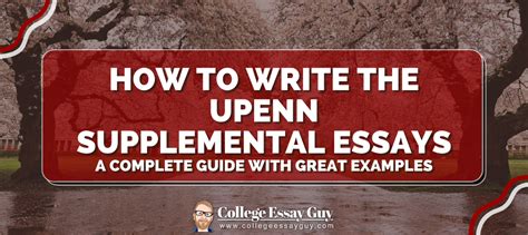 How to Write Upenn Essays: A Guide to Crafting Academic Papers with Impact